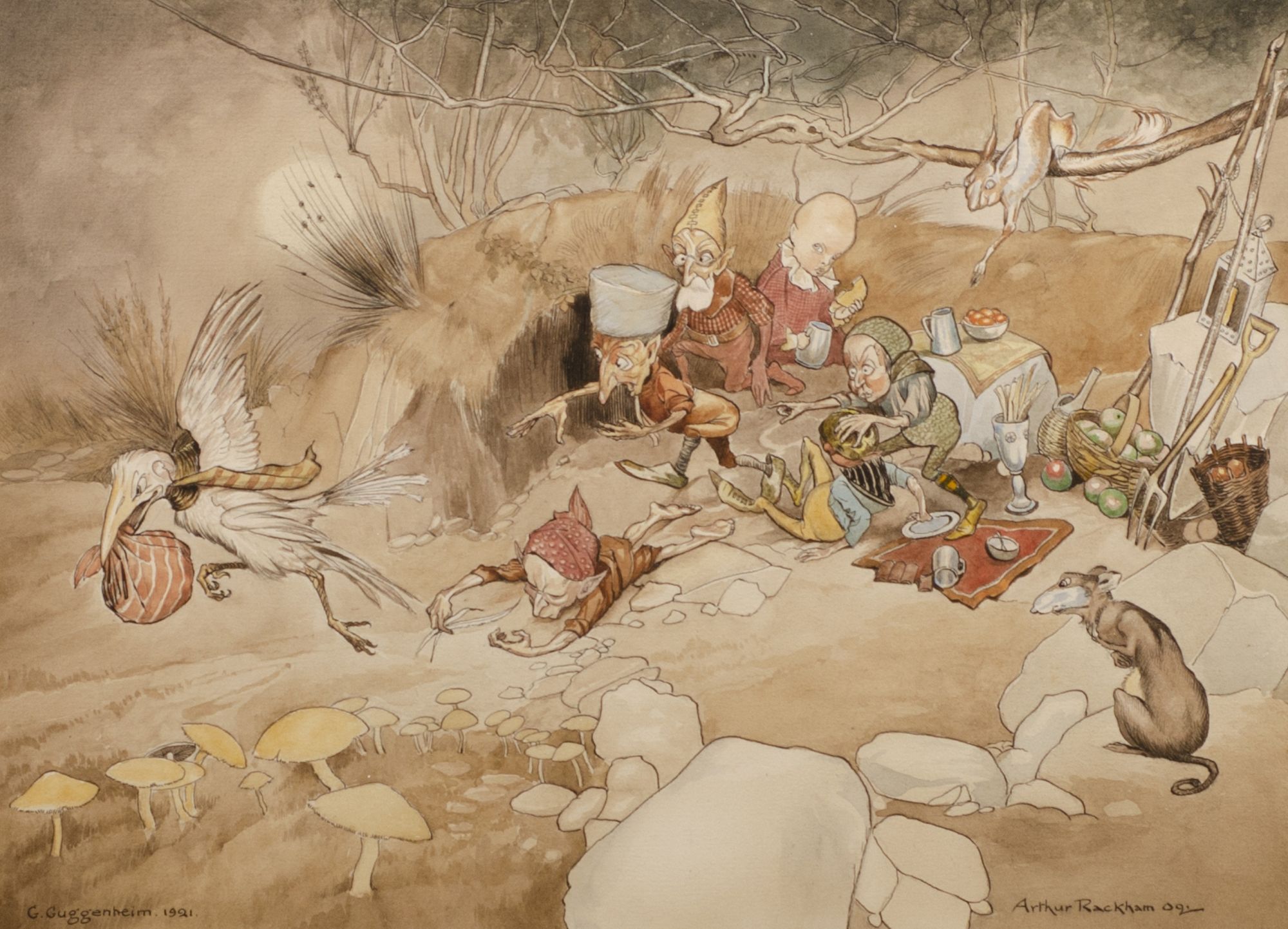 Arthur Rackham Elves